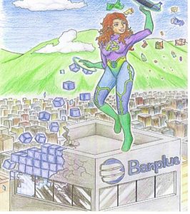 Dibujo favorito Recy Chloe 266x300 - Con la familia Banplus  ¡Dibujamos País! para seleccionar al superhéroe del Plan Vacacional 2019
