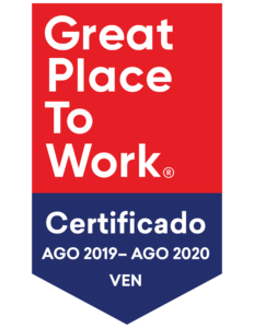 Estampilla certificación Venezuela GPTW 232x300 - Orientados en ser un Gran Lugar para Trabajar, recibimos certificación de Great Place to Work