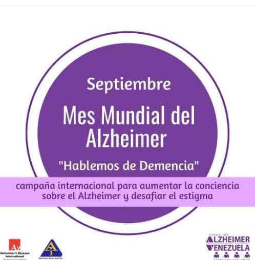 Mes Mundial Alzheimer - En el Mes Mundial del Alzheimer hablemos de demencia