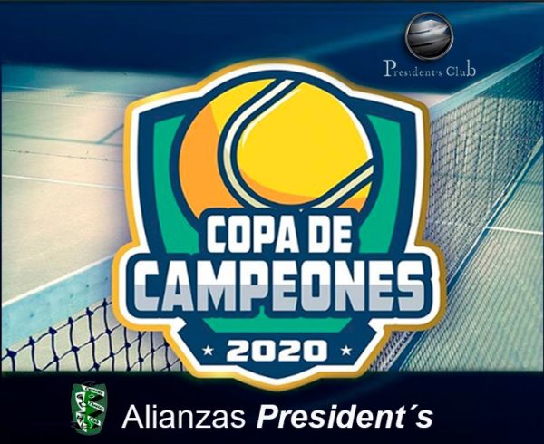 Copa de Tenni 2020 con President´s 600x490 - Apoyamos al deporte | Banplus en Copa de Campeones 2020, Caracas