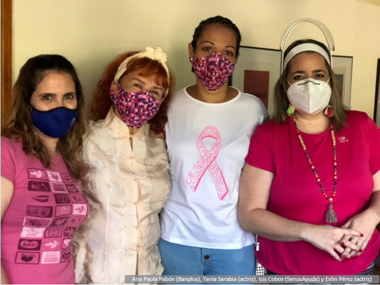 Obra La Cuarentena SenosAyuda Blog 768x576 - Concientización sobre cáncer de mama | En Banplus contribuimos con la meta rosada de SenosAyuda