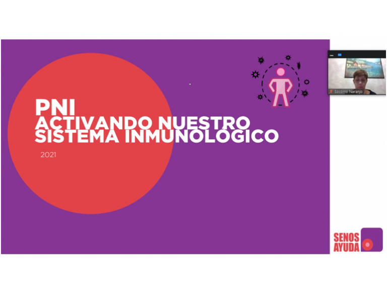 SenosAyuda Charla Blog 768x576 - Mes Rosa | Charla SenosAyuda: Beneficios de activar nuestro sistema inmunológico en la lucha contra el cáncer de mama