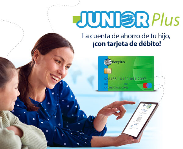 Blog nina JUNIOR PLUS copy 600x490 - Para tu hijo | Ábrele una Cuenta de Ahorro Junior Plus con Tarjeta de Débito