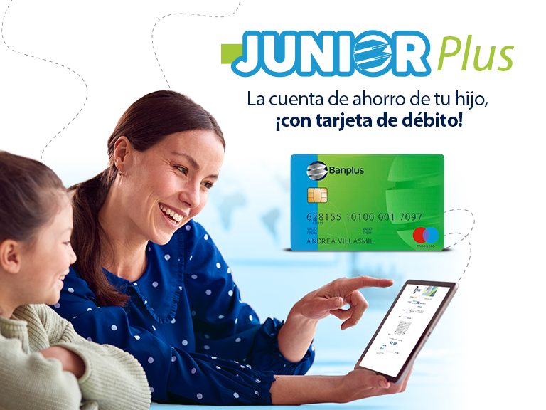 Blog nina JUNIOR PLUS copy 768x576 - Para tu hijo | Ábrele una Cuenta de Ahorro Junior Plus con Tarjeta de Débito