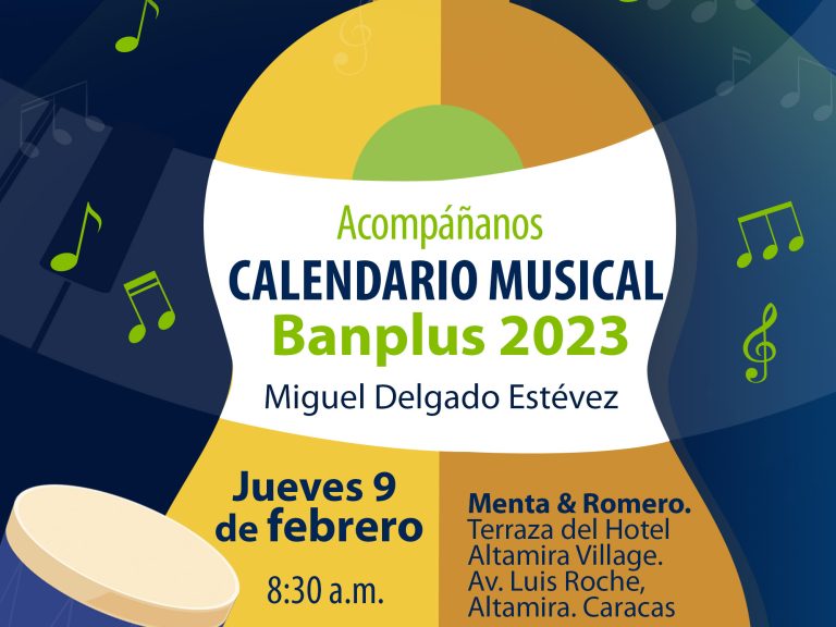 Presentacion a la prensa 768x576 - <strong>En Caracas, presentaremos los ritmos de nuestro Calendario Musical Banplus 2023</strong>
