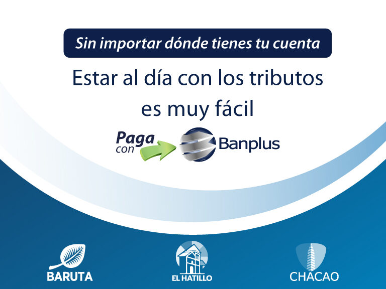 Blog Blanco Alcaldias 768x576 - Paga con Banplus: impuestos de las Alcaldías de Baruta, Chacao y El Hatillo