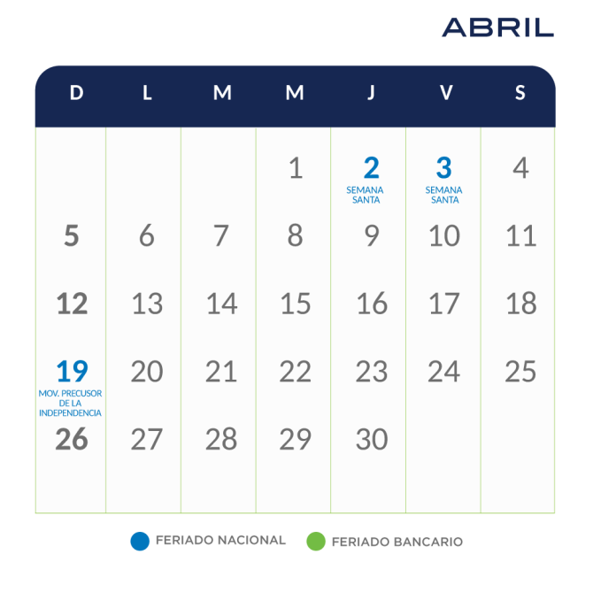 Banplus calendario musical ABRIL 2026 670x670 - Calendario Musical Banplus abril 2026