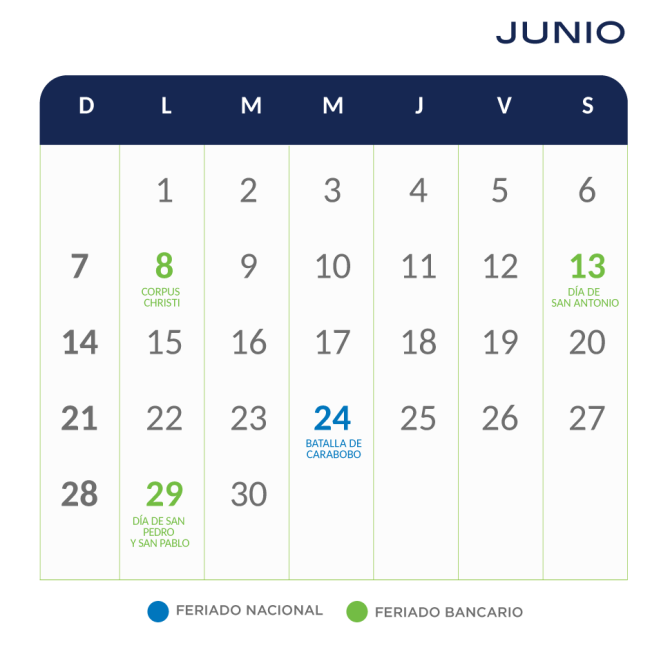 Banplus calendario musical JUNIO 2026 670x670 - Calendario Musical Banplus junio 2026