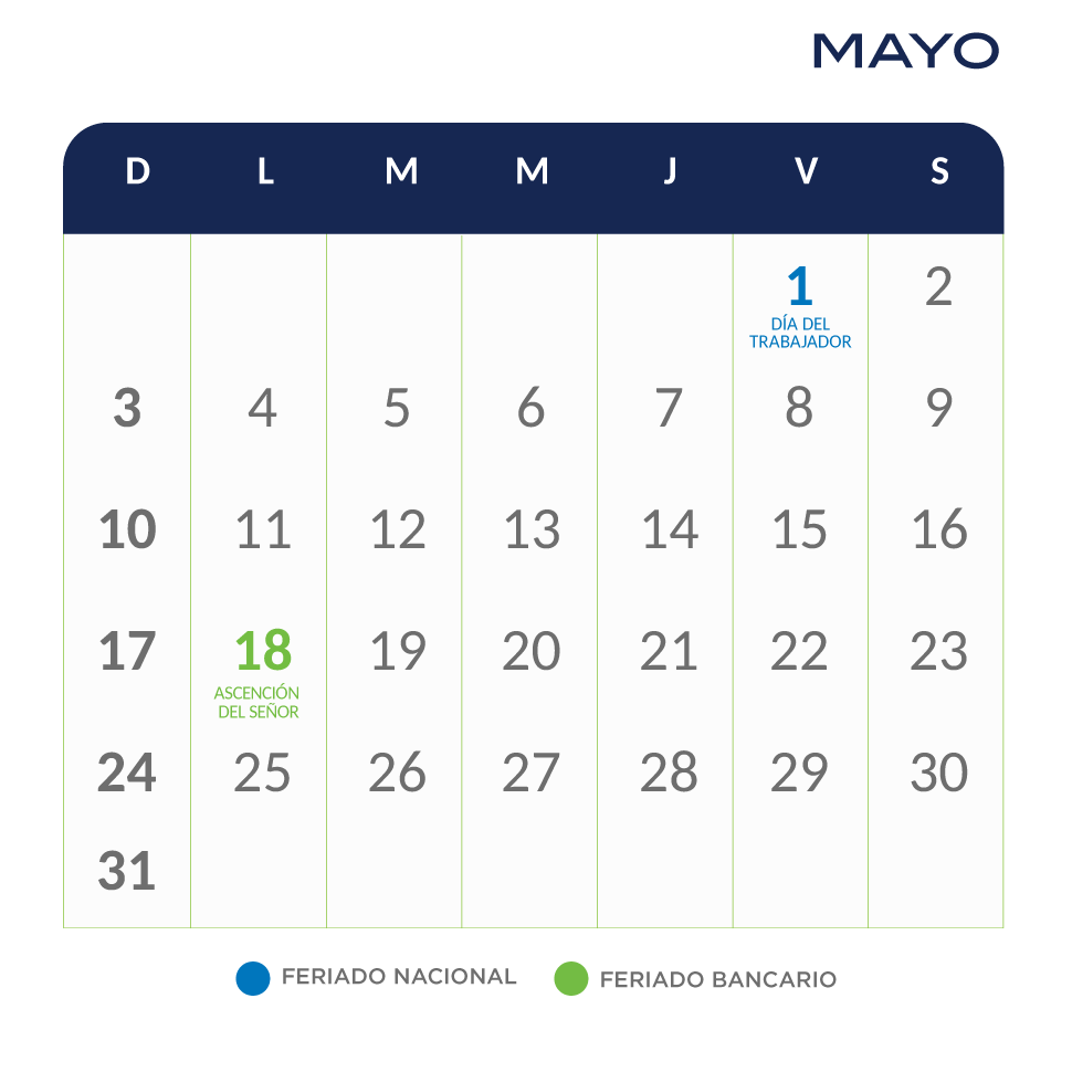 Banplus calendario musical MAYO 2026 - Calendario Musical Banplus Mayo 2026 movil