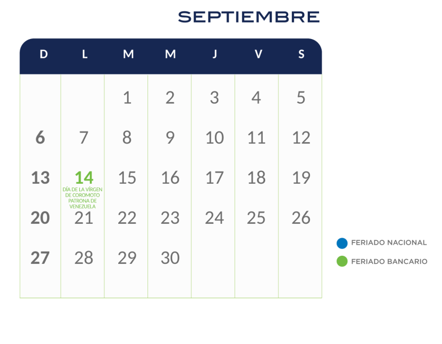 Banplus calendario musical SEPTIEMBRE 1 2026 860x670 - Calendario Musical Banplus septiembre 2026