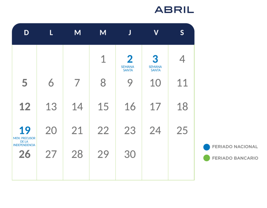 Banplus calendario musical ABRIL 1 2026 860x670 - Calendario Musical Banplus abril 2026