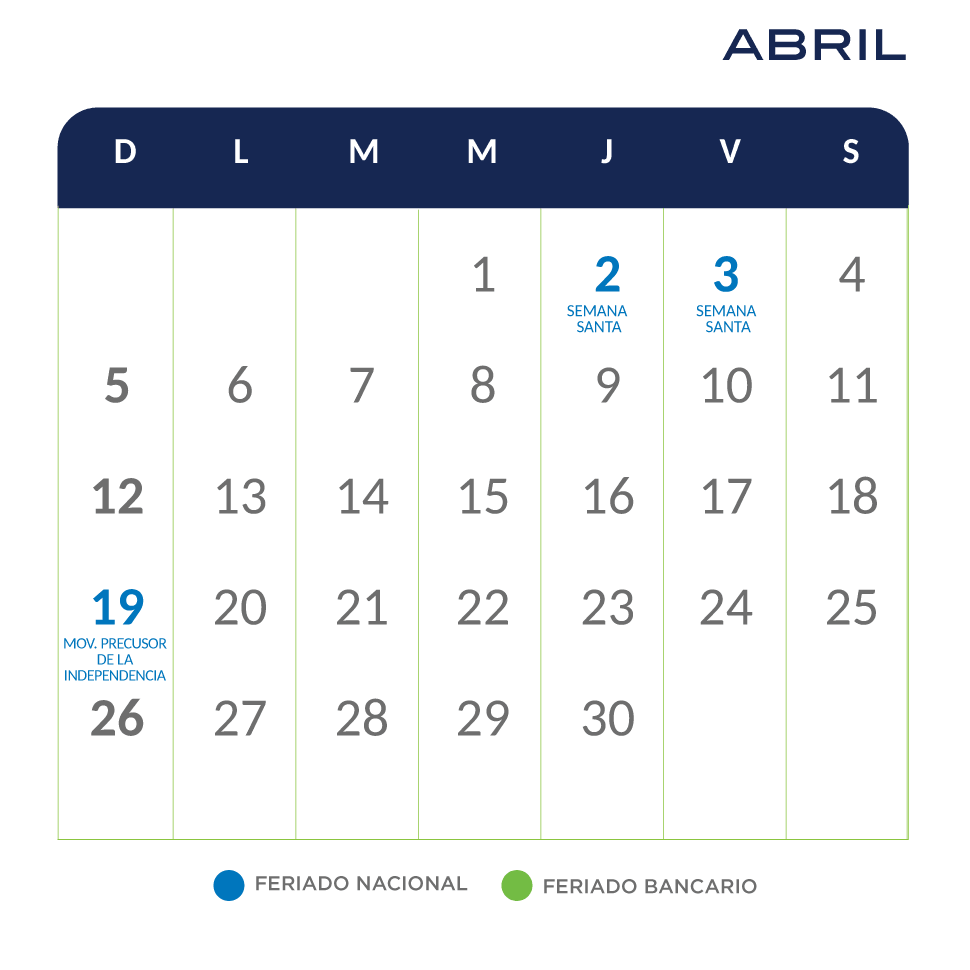 Banplus calendario musical ABRIL 2026 - Calendario Musical Banplus Abril 2026 movil
