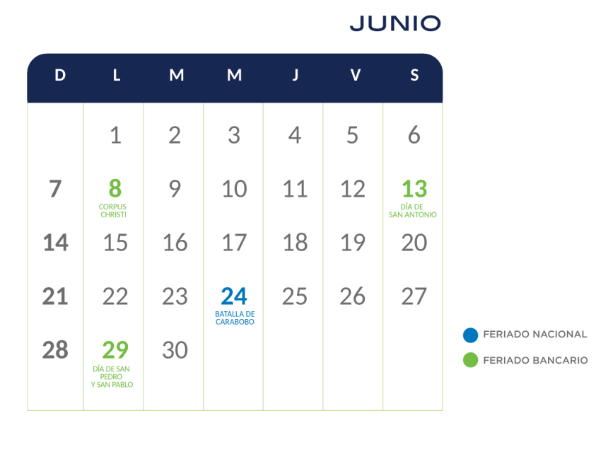 Banplus calendario musical JUNIO 1 2026 860x670 - Calendario Musical Banplus junio 2026